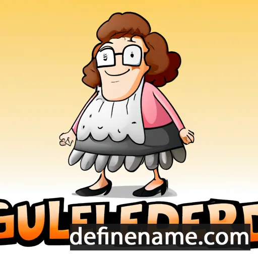 cartoon of the name Geltrude