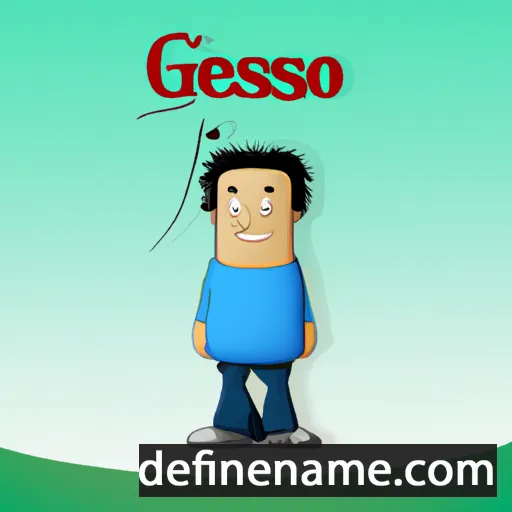 cartoon of the name Genesio