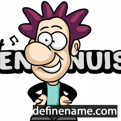 cartoon of the name Genesius