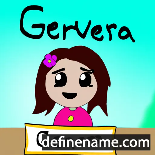 cartoon of the name Genevra