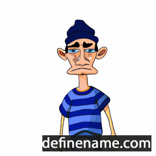 cartoon of the name Gennadiy