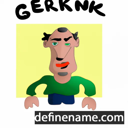 cartoon of the name Genrikh