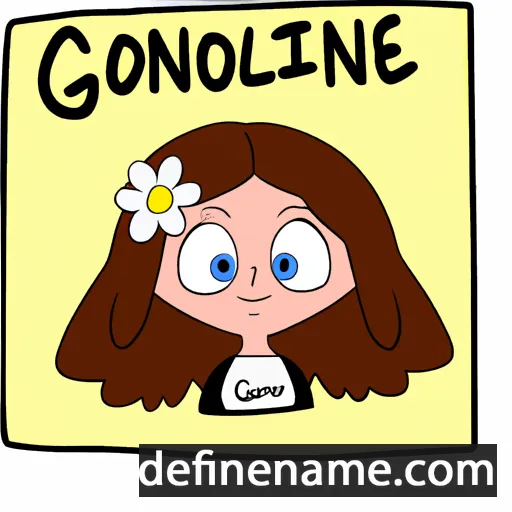 cartoon of the name Georgine