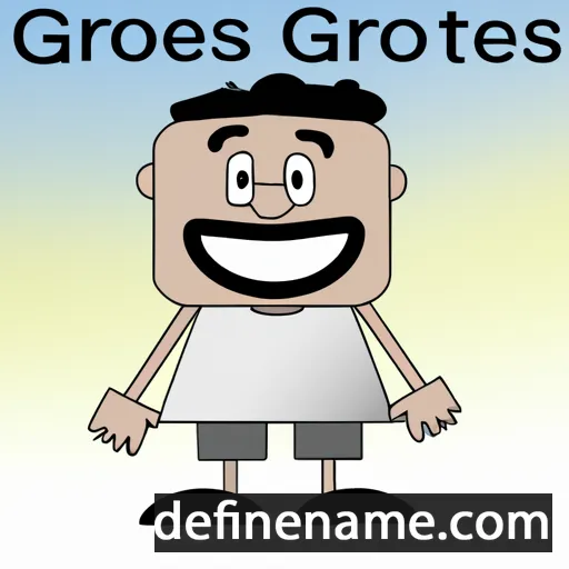 cartoon of the name Georgios