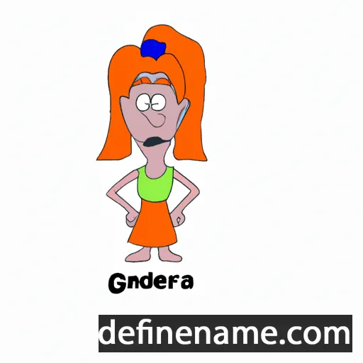 cartoon of the name Gerarda