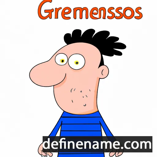 cartoon of the name Gerasimos