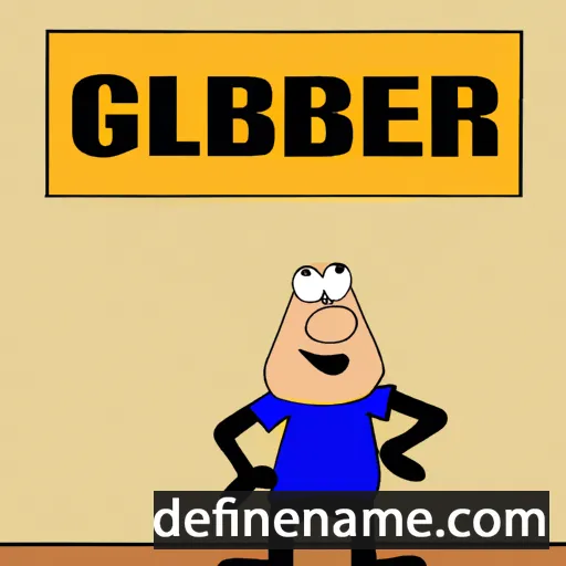 cartoon of the name Gerbold