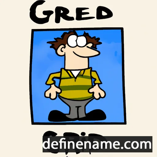 cartoon of the name Gerd