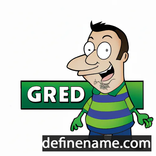 cartoon of the name Gerd