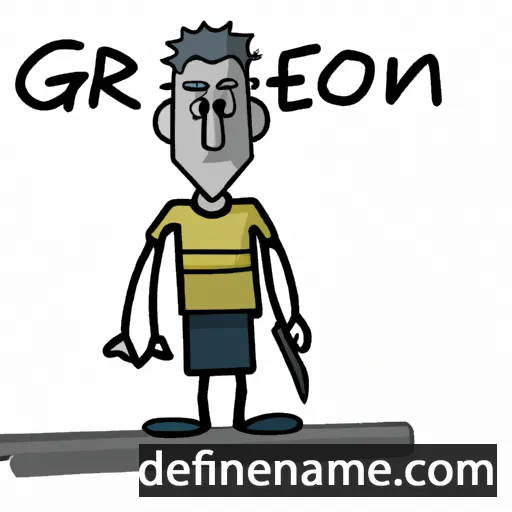 cartoon of the name Gereon