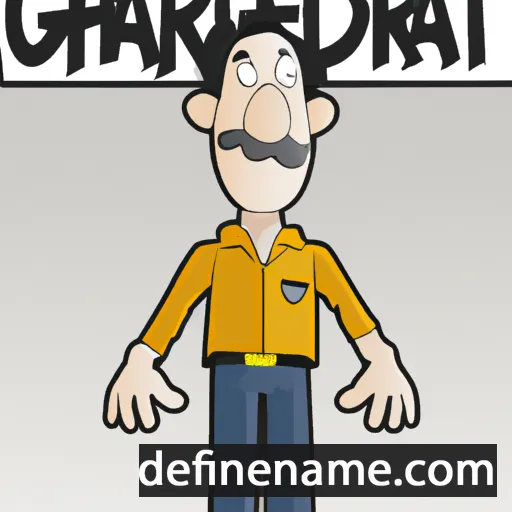 cartoon of the name Gerhardt