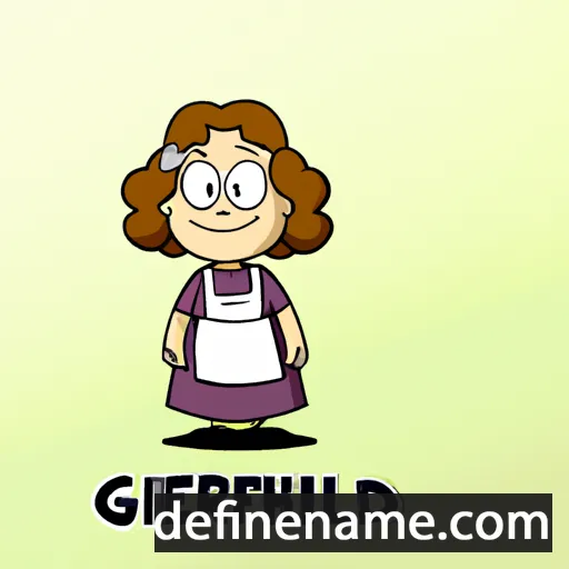 cartoon of the name Gerhild