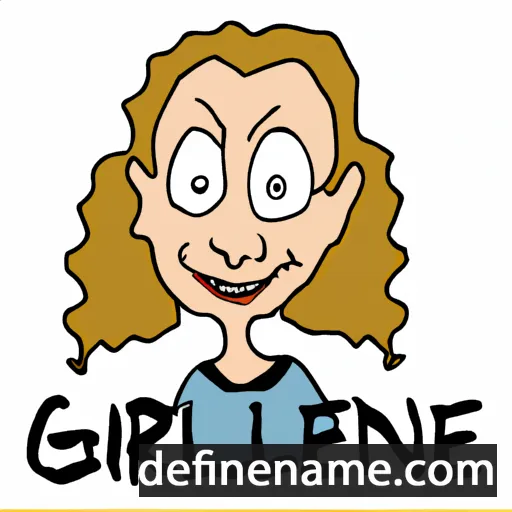 cartoon of the name Gerlinde