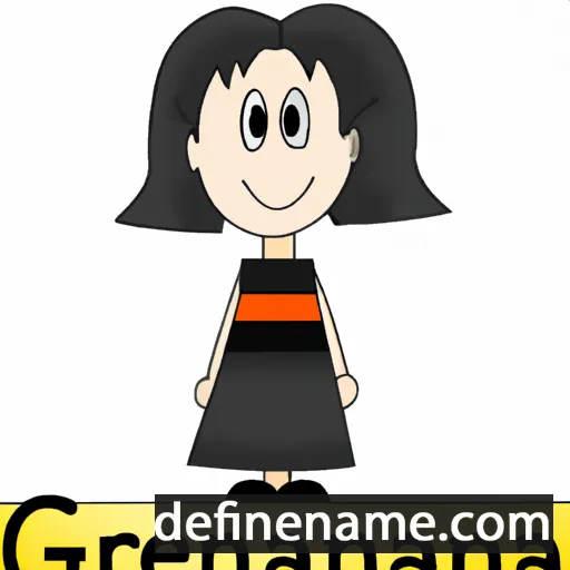 cartoon of the name Germana