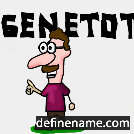 cartoon of the name Gernot