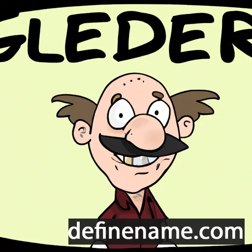 cartoon of the name Gerold