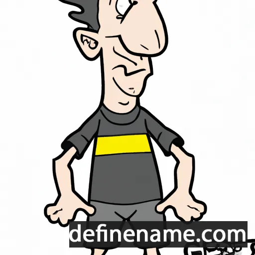 cartoon of the name Gerolt