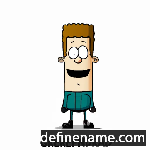 cartoon of the name Gerrard