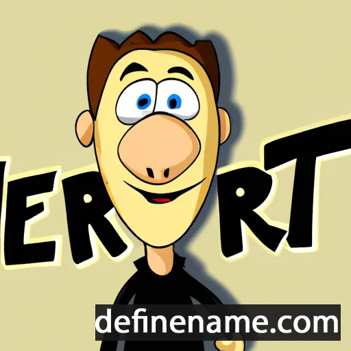 cartoon of the name Gert