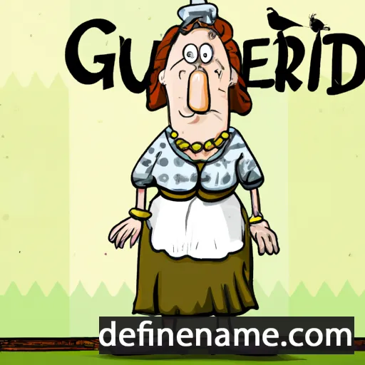 Gertrud cartoon