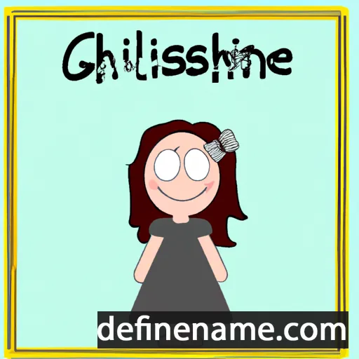 Ghislaine cartoon