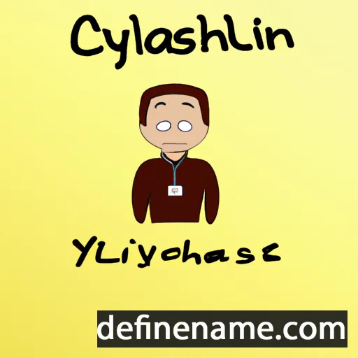 cartoon of the name Ghyslain