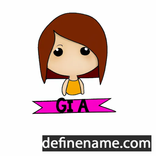 Gia cartoon