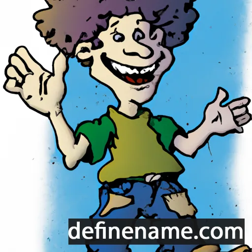 cartoon of the name Giacinto