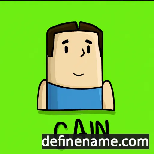 cartoon of the name Gian