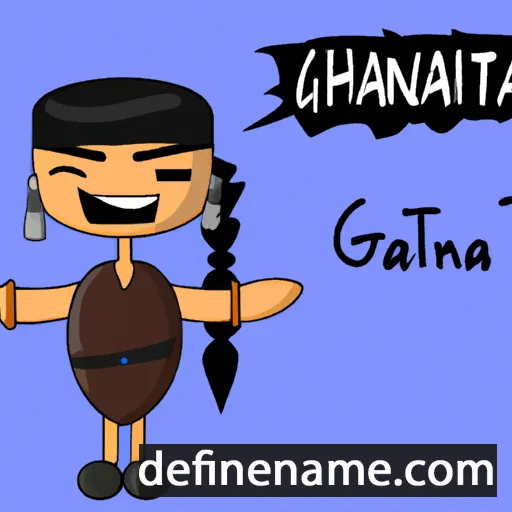 Gian-nah-tah cartoon