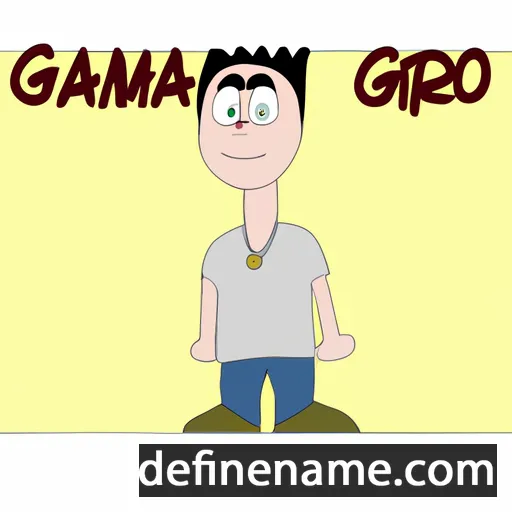 Gianmarco cartoon