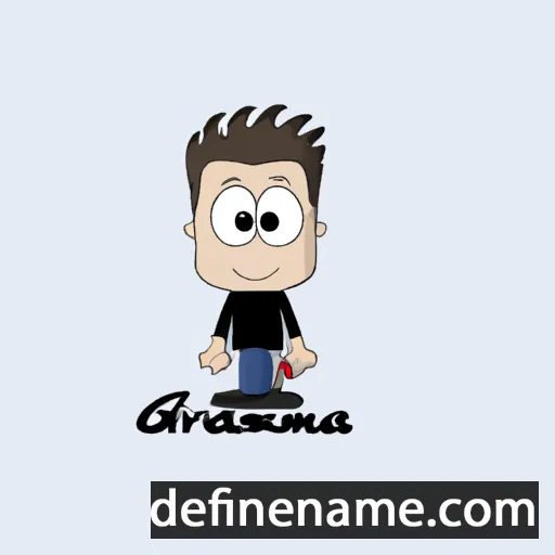 cartoon of the name Gianmaria