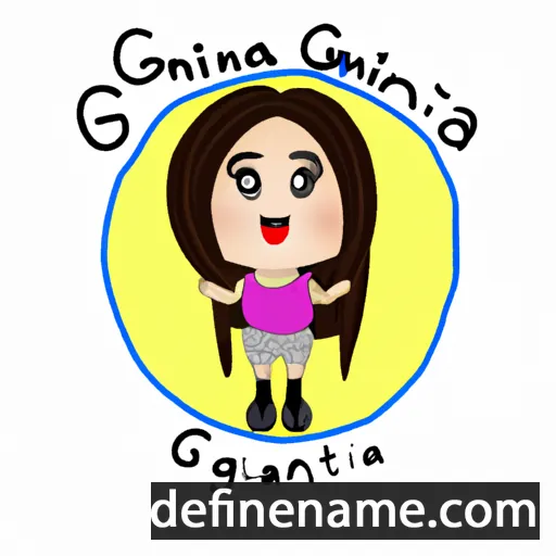 cartoon of the name Giannina