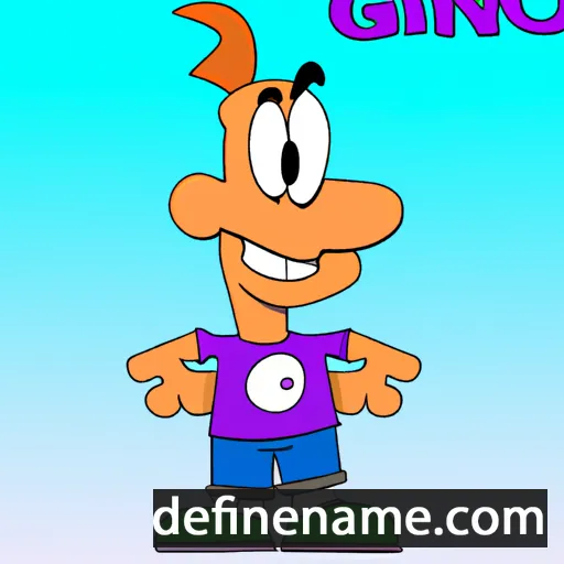 cartoon of the name Giano