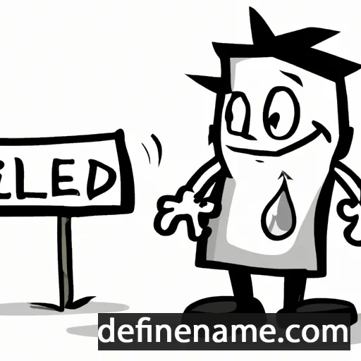 cartoon of the name Gilead