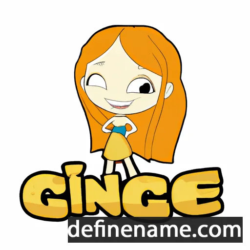 cartoon of the name Ginger