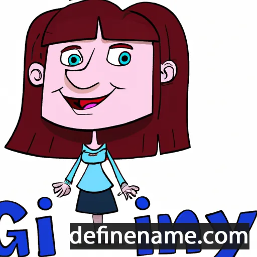 cartoon of the name Ginny