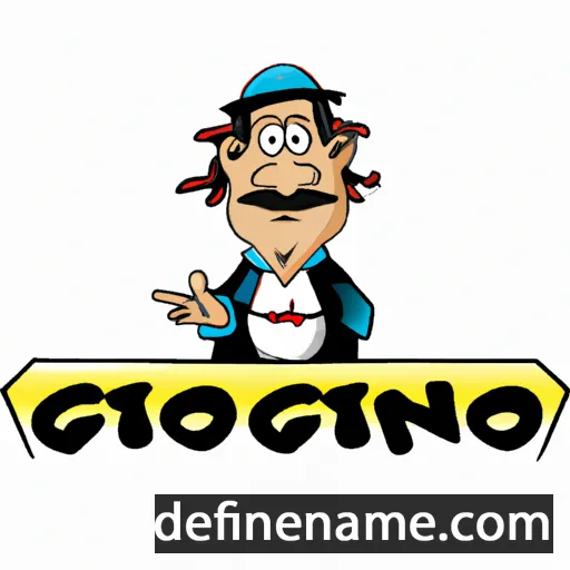 cartoon of the name Gioachino