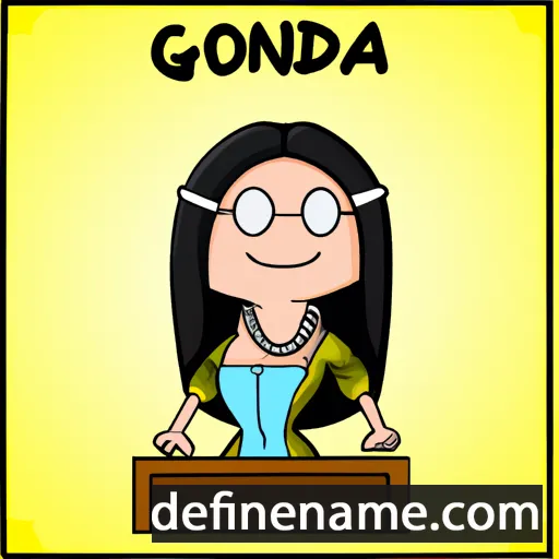 cartoon of the name Gioconda