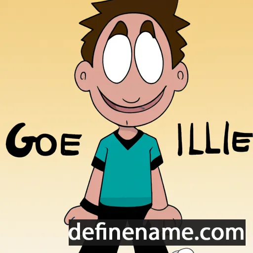 cartoon of the name Gioele