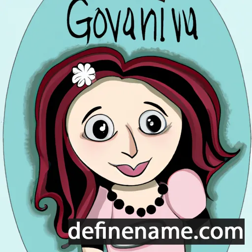 Giovanna cartoon