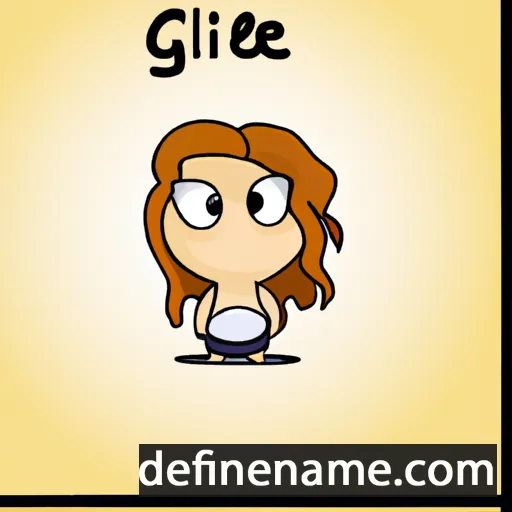 cartoon of the name Gisèle