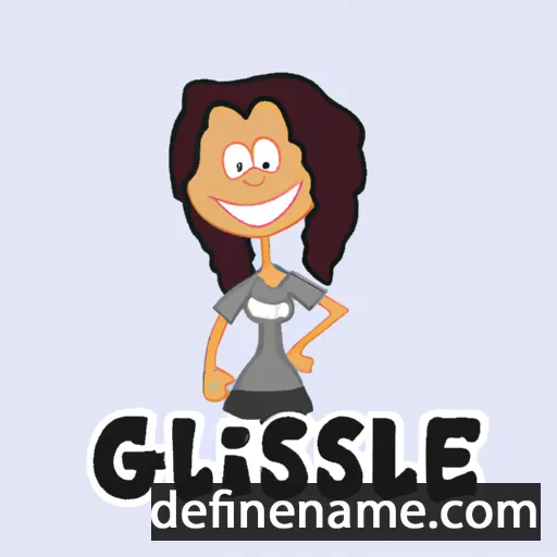 cartoon of the name Gisele