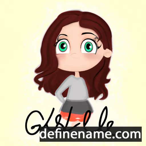 cartoon of the name Giselle