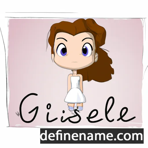 Gisselle cartoon