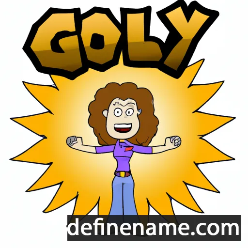 cartoon of the name Glory