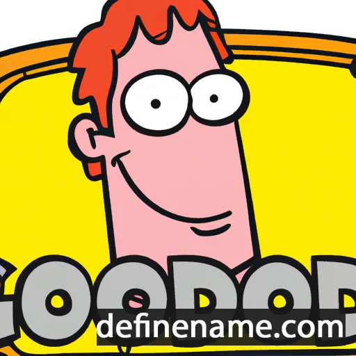 cartoon of the name Goddard