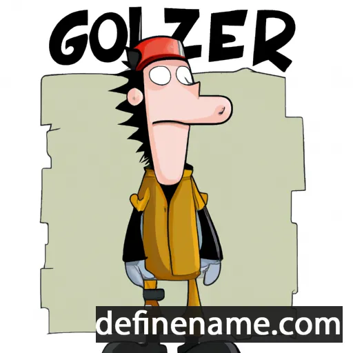 cartoon of the name Goizeder