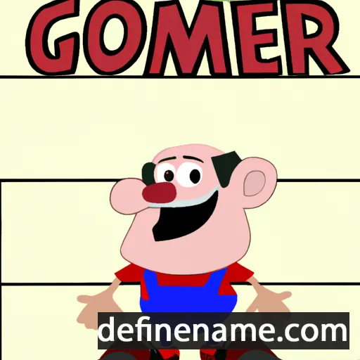 Gomer cartoon