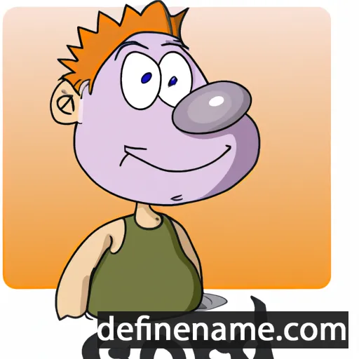 cartoon of the name Gord